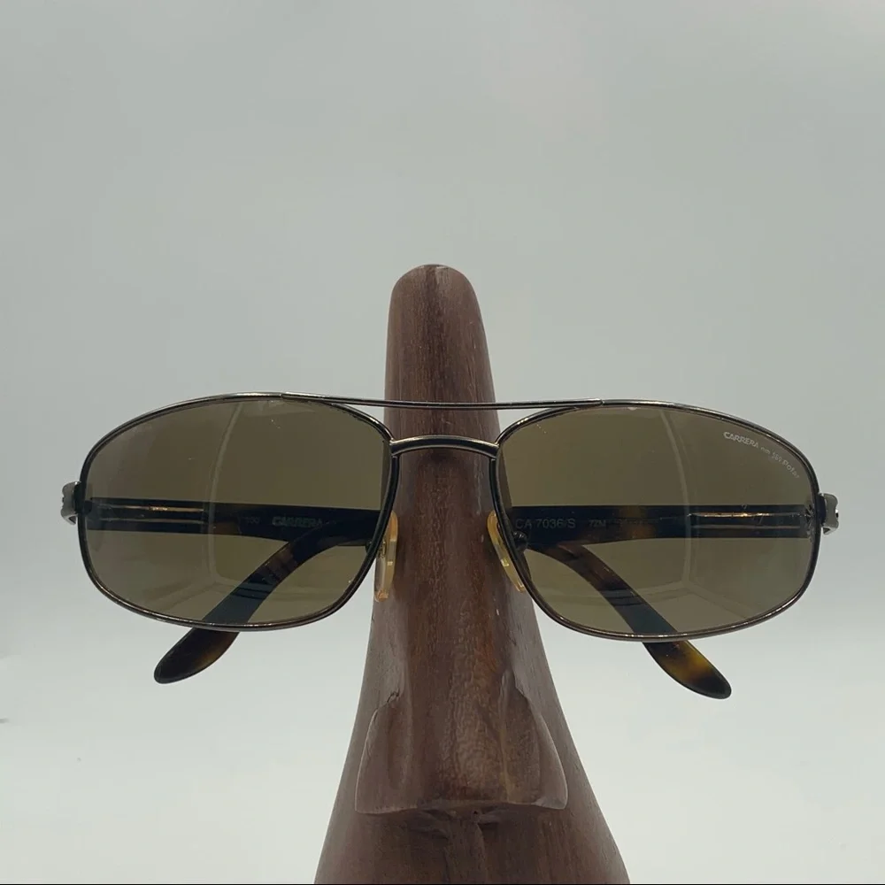 Vintage Carrera CA7036/S Bronze Aviator Sunglasses